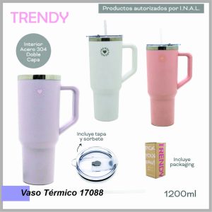 Vaso Termico 1200ml TRENDY 17088