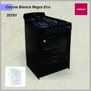 Cocina LLANOS bianca eco negra 35781 GN