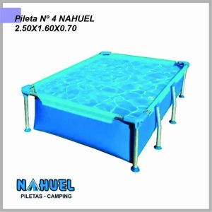 Pileta NAHUEL Nº4 2.50x1.60x70