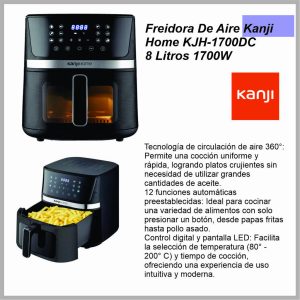 Freidora de Aire KANJIHOME 8L digital KJH-1700DC