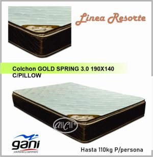 Colchon GANI Gold Spring 3.0 PTOP 190X140