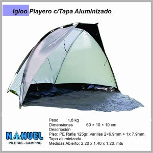 Igloo NAHUEL playero con tapa CI07034