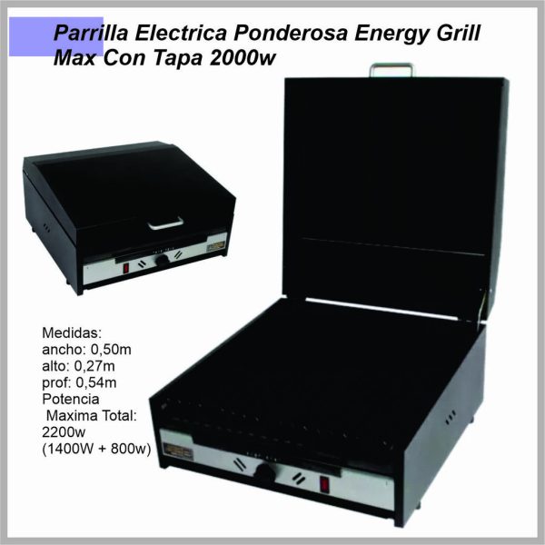 Parrilla Ponderosa Energy Grill Max - 33201 - Image 2