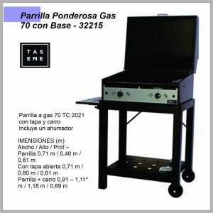 Parrilla Ponderosa Gas 70 TC 2021 - 32215