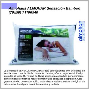 Almohada ALMOHAR Sensación Bamboo (70×50) 71106540