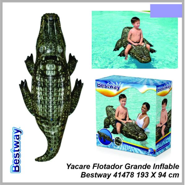 Inflable Yacare BEST WAY 193 x 94 cm (B/6)41478