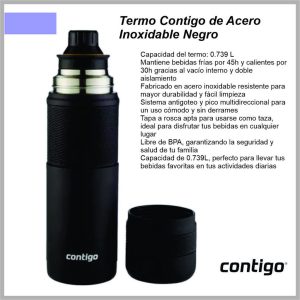 Termo Matero CONTIGO 739ml s/manija 10/2097326/2070896
