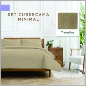 Set Cubrecama ALMOHAR minimal Queen 95240260