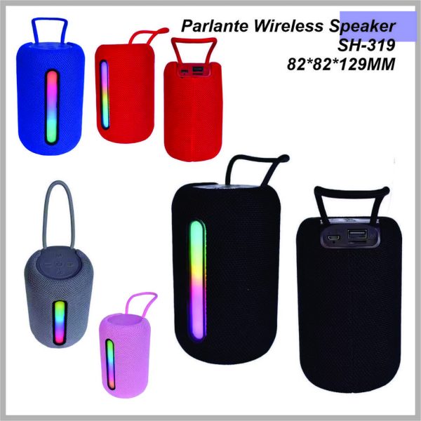 Parlante SUONO bluetooth negro AYV0203 - sh 319