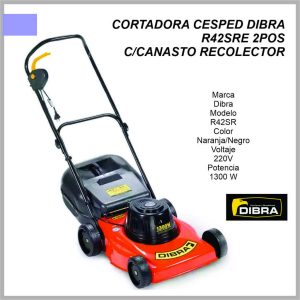 Cortadora Electrica 2 pos. C/CANASTO R42SRE DIBRA