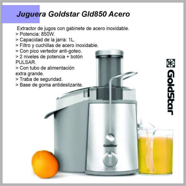 Juguera GOLDSTAR Acero GLD850