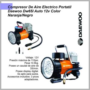 Compresor de aire DAEWOO automotriz DW65L