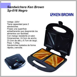 Sandwichera KEN BROWN SP-016