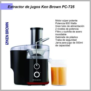 Extractor de jugo KEN BROWN PC725