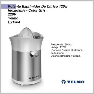 Exprimidor YELMO 120W INOX EX1304