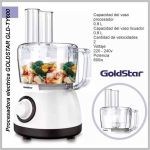 Procesadora electrica GOLDSTAR GLD-TY600