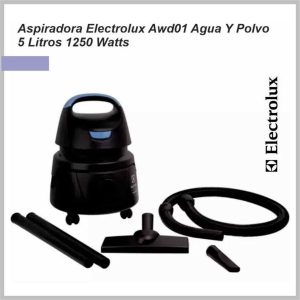 Aspiradora ELECTROLUX agua y polvo 5lts 1200w AWD01