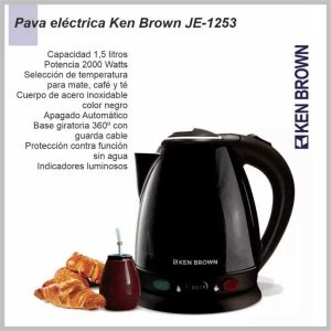 Pava Electrica KEN BROWN Negra JE-1253