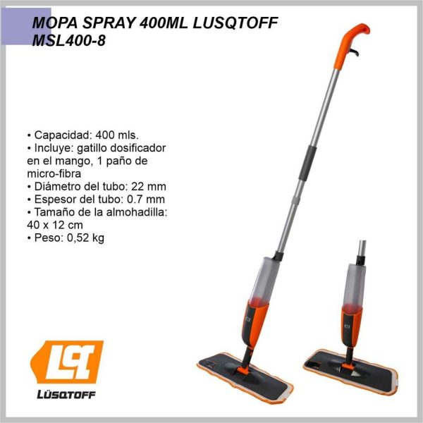 Mopa Spray LUSQTOFF 400ml MSL400-8