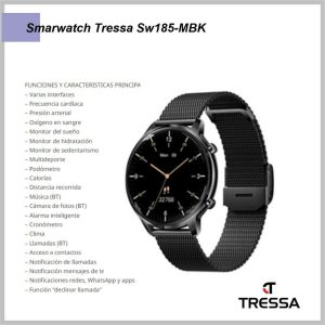 Reloj SmartWatch TRESSA SW-185/MBK