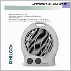 Caloventor fijo PHILCO PHCF20A1P