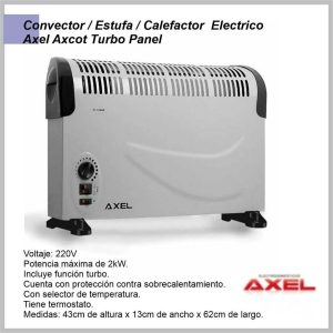 Convector AXCOT Axel
