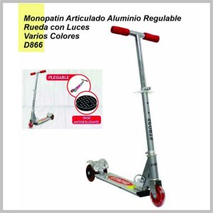 Monopatin Infantil 3 ruedas con luz d866-19-2 SPORT TL001