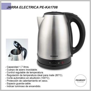 Pava eléctrica PEABODY PE-KA1708