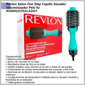 Cepillo secador Voluminizador REVLON RVDR5222TEALA2AV1