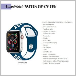 Reloj SmartWatch TRESSA SW-178/SBU