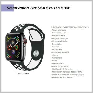 Reloj SmartWatch TRESSA SW-178/BBW
