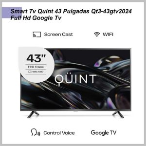 Smart tv QUINT google 43” hd QT3-43GTV2024FH