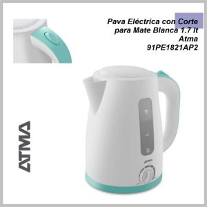 Pava electrica ATMA con corte blanca PE1821AP2