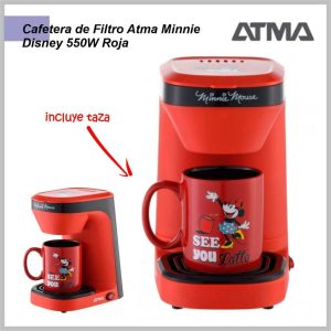 Cafetera ATMA Disney  Minnie CAAT118MNP