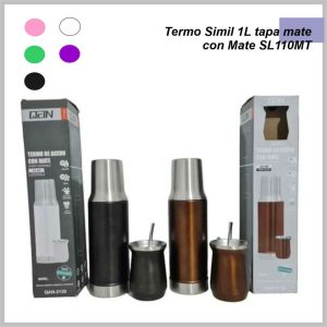 Termo Simil 1L Tapa mate c/ mate SZMSL02 2116 H10129/SL110MT