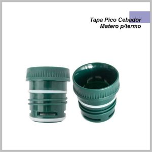 Tapa pico  cebador matero termo verde CNW21494