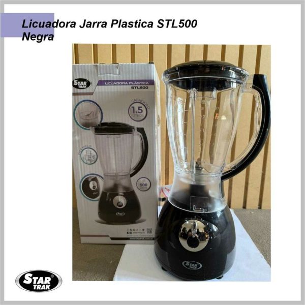 Licuadora plastica STAR TRACK negro STL500
