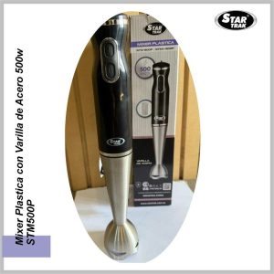 Mixer STAR TRACK plastica 500w varilla de acero STM500P