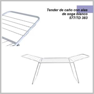 Tender caño c/alas soga blanco 577/TD-383