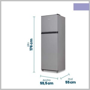 Heladera Ciclica Top Mount Acero inox.298L  PHILCO PHCT302X