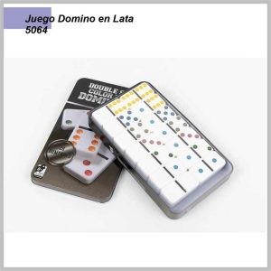 Juego de dominó en lata 5064