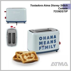 Tostadora ATMA Disney Stitch TO39DSTIP