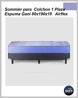Sommier GANI Unico G3 190×80 / AIR FLEX JACK / BLUE SPRING EXTRA SOFT