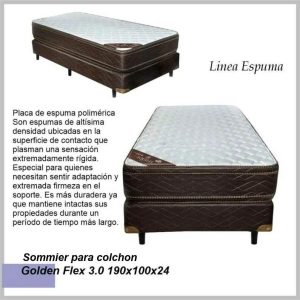 Sommier GANI Unico G1 190×140 / GOLD SPRING / GOLDEN FLEX