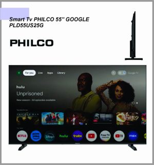 Smart Tv PHILCO 55” GOOGLE PLD55US25GH